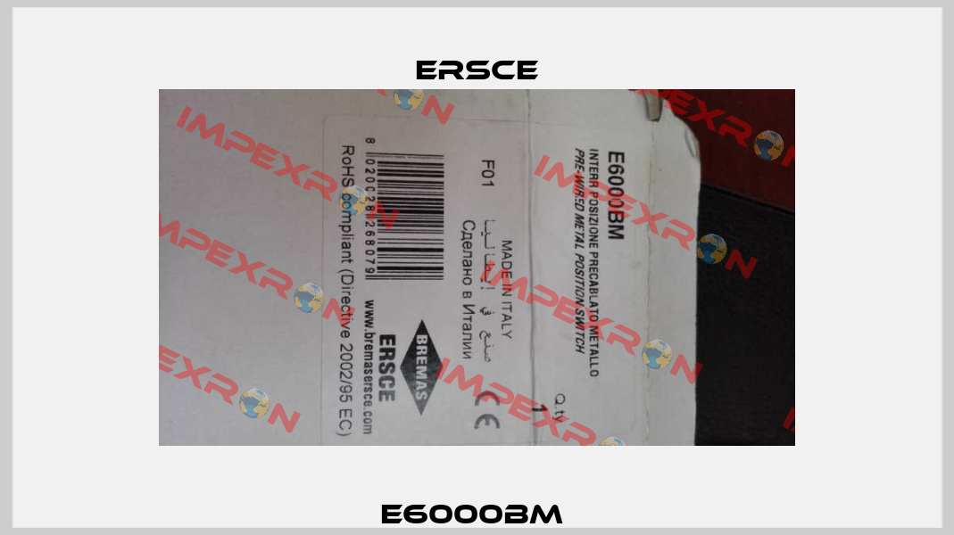 E6000BM  Ersce