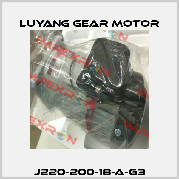J220-200-18-A-G3 Luyang Gear Motor
