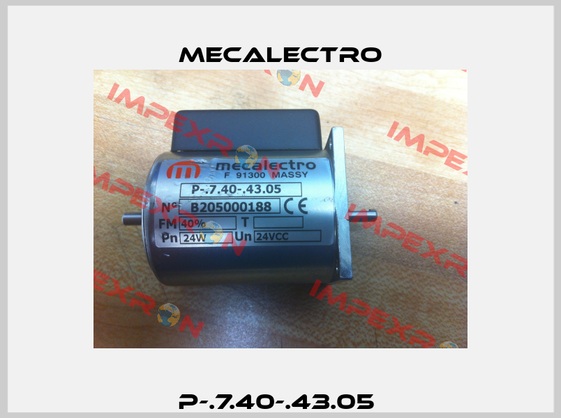 P-.7.40-.43.05  Mecalectro