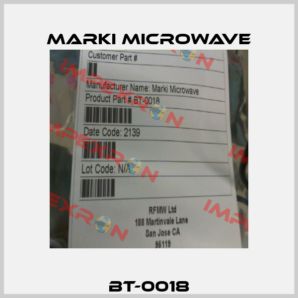 BT-0018 Marki Microwave