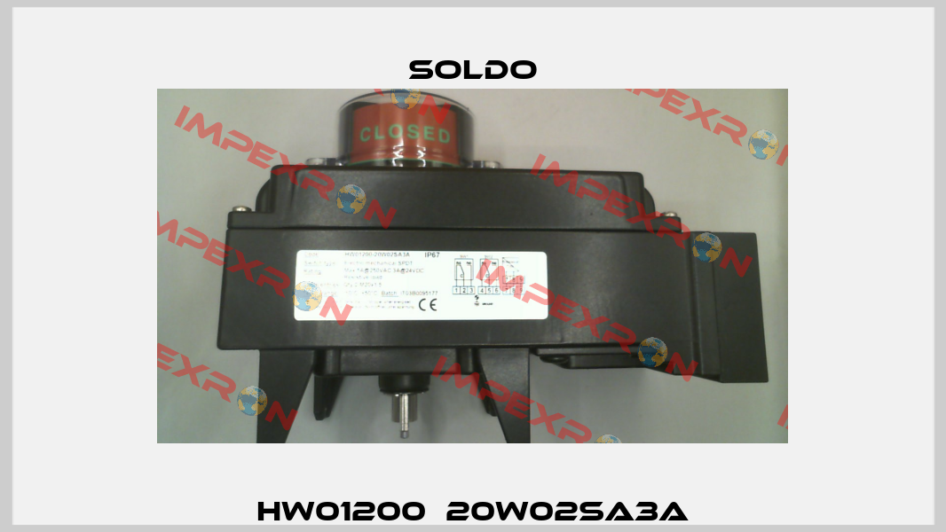 HW01200‐20W02SA3A Soldo