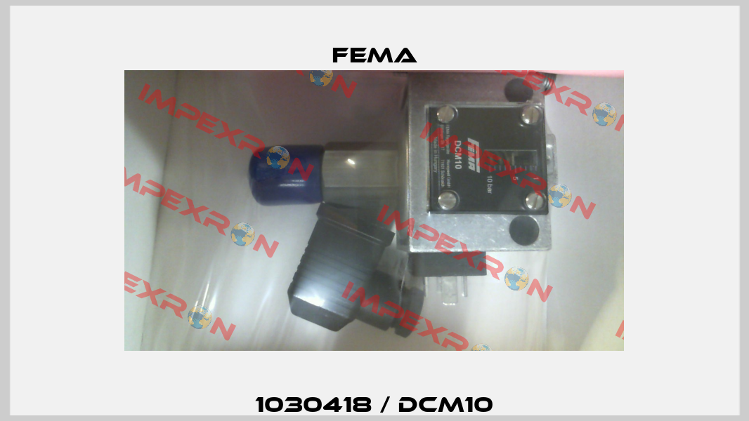 1030418 / DCM10 FEMA