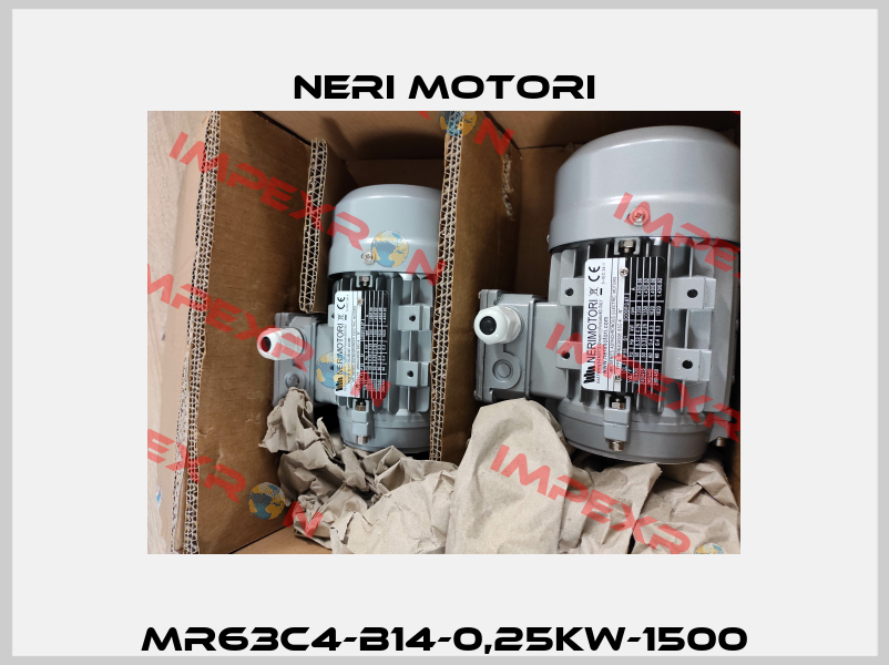 MR63C4-B14-0,25kW-1500 Neri Motori