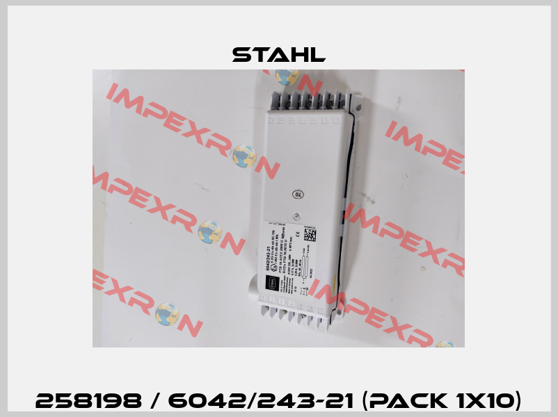 258198 / 6042/243-21 (pack 1x10) Stahl