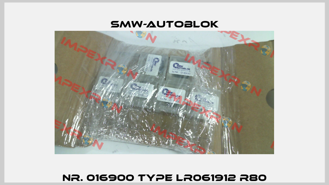 Nr. 016900 Type LR061912 R80 Smw-Autoblok
