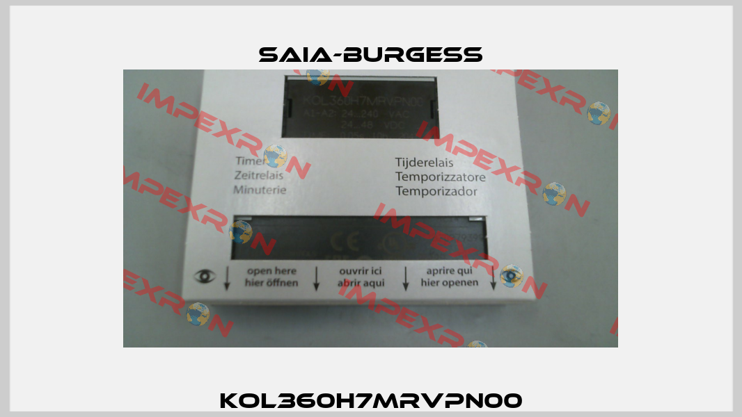 KOL360H7MRVPN00 Saia-Burgess