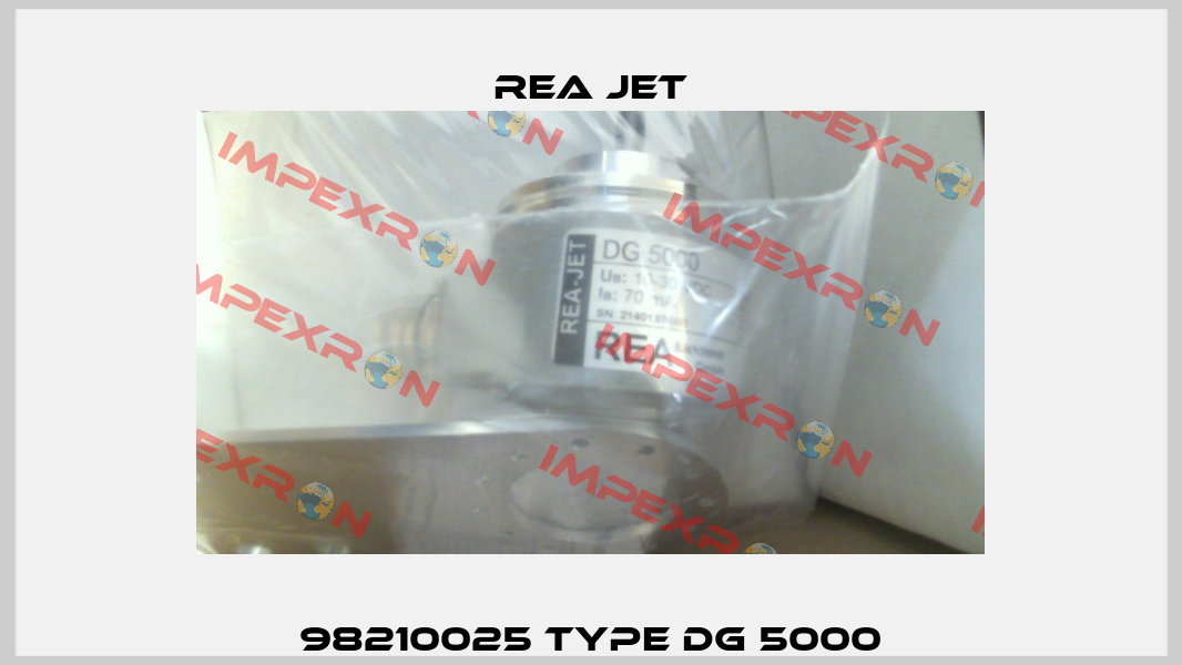 98210025 Type DG 5000 Rea Jet