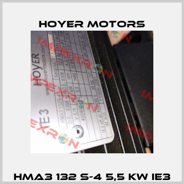 HMA3 132 S-4 5,5 kW IE3 Hoyer Motors