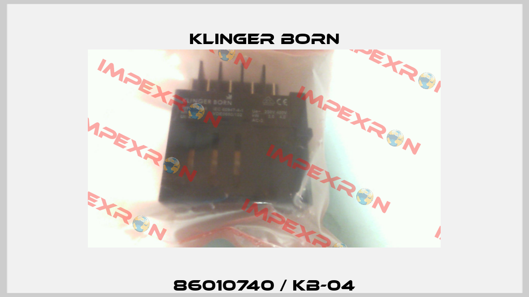 86010740 / KB-04 Klinger Born