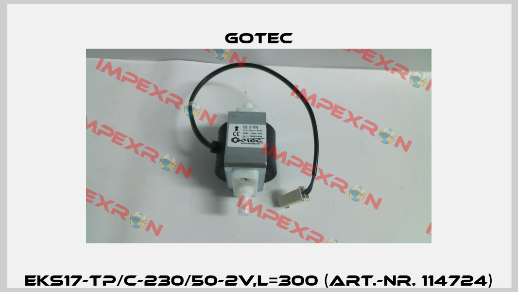 EKS17-TP/C-230/50-2V,L=300 (Art.-Nr. 114724) Gotec