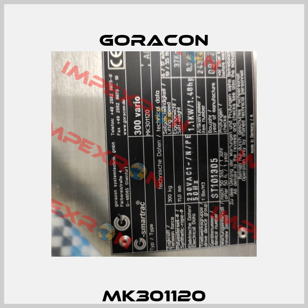 MK301120 GORACON