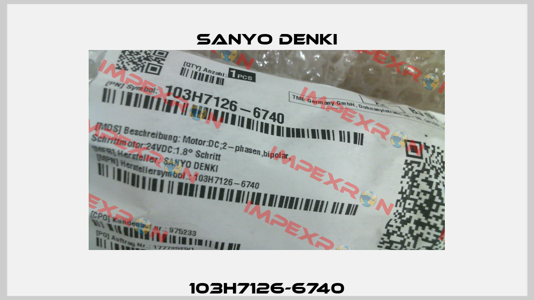 103H7126-6740 Sanyo Denki