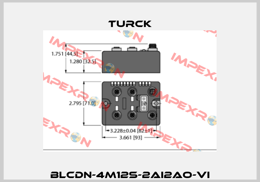 BLCDN-4M12S-2AI2AO-VI Turck