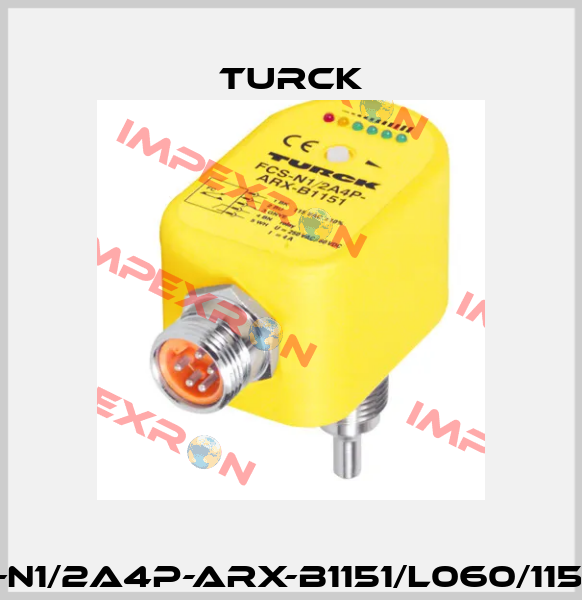 FCS-N1/2A4P-ARX-B1151/L060/115VAC Turck