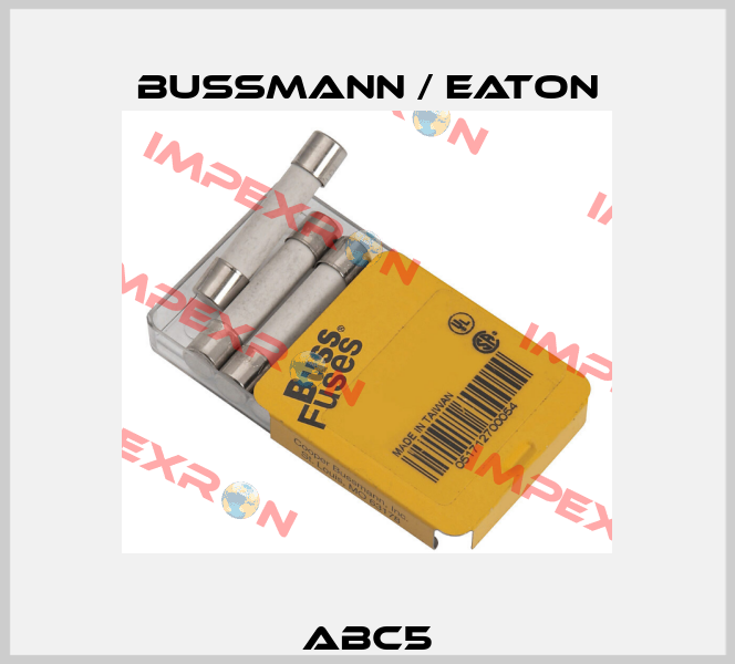 ABC5 BUSSMANN / EATON