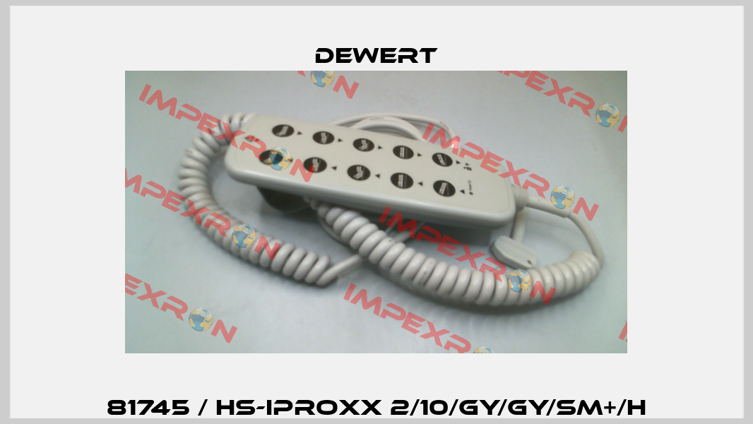 81745 / HS-IPROXX 2/10/GY/GY/SM+/H DEWERT