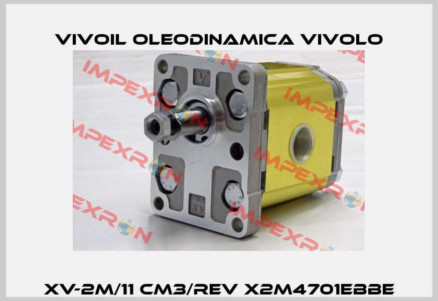 XV-2M/11 cm3/rev X2M4701EBBE Vivoil Oleodinamica Vivolo