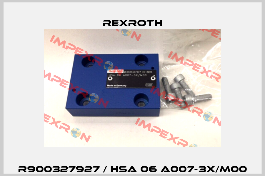 R900327927 / HSA 06 A007-3X/M00 Rexroth