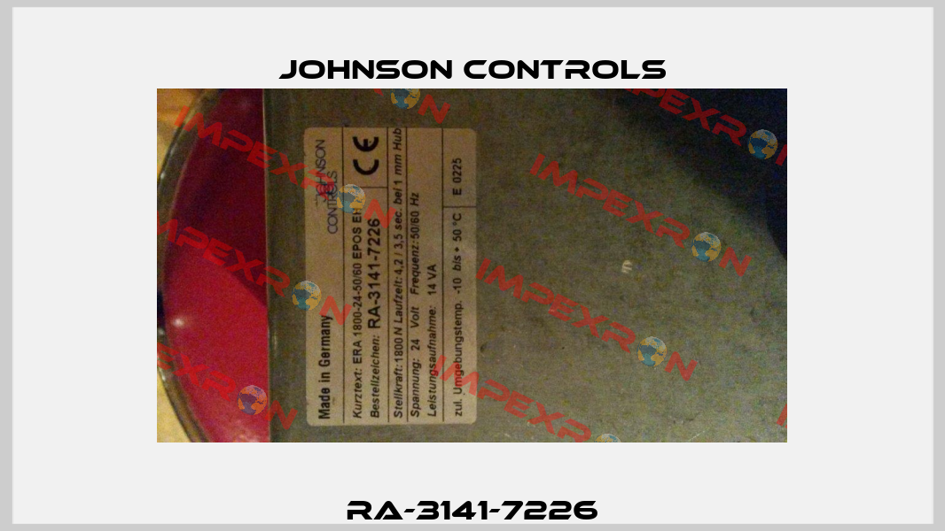 RA-3141-7226 Johnson Controls