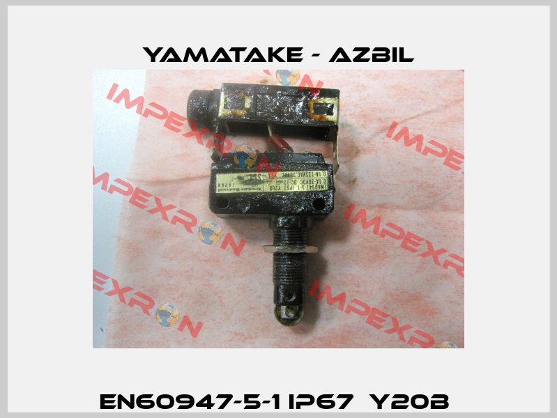 EN60947-5-1 IP67  Y20B  Yamatake - Azbil