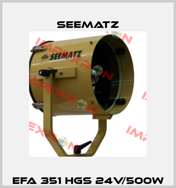 EFA 351 HGS 24V/500W Seematz