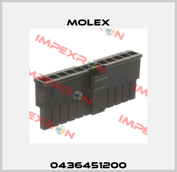 0436451200 Molex