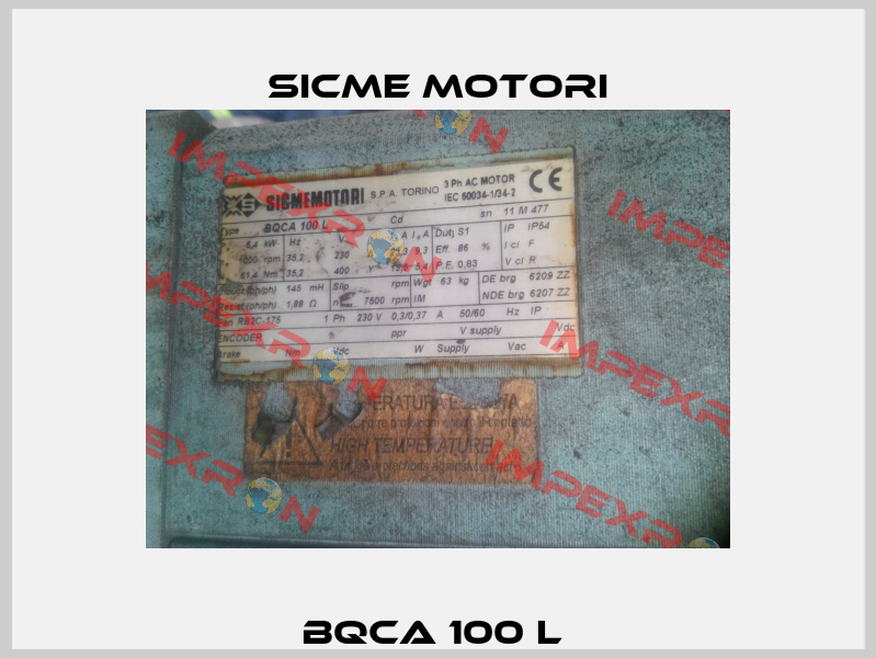 BQCA 100 L  Sicme Motori