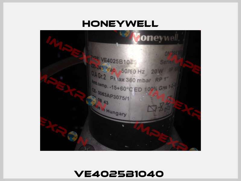 VE4025B1040  Honeywell