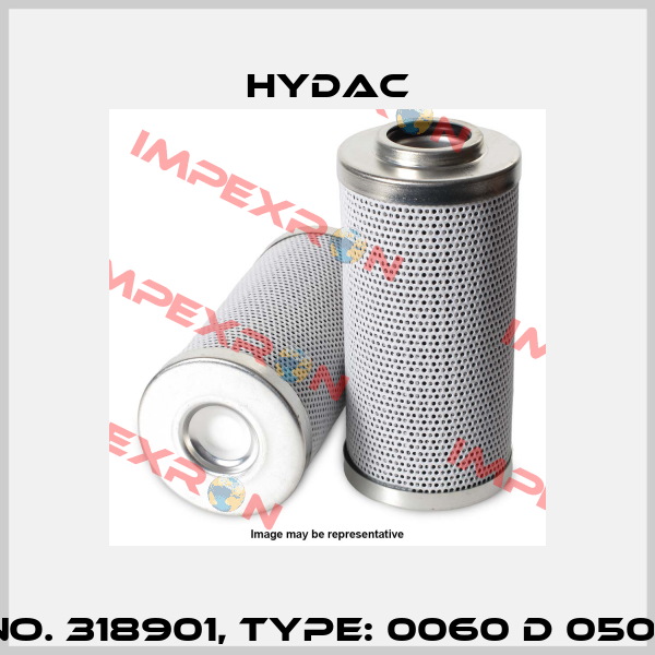 Mat No. 318901, Type: 0060 D 050 W /-V Hydac
