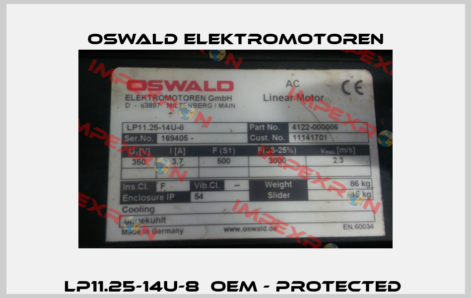 LP11.25-14U-8  OEM - protected  Oswald Elektromotoren