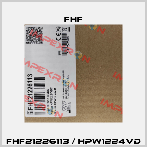 FHF21226113 / HPW1224VD FHF