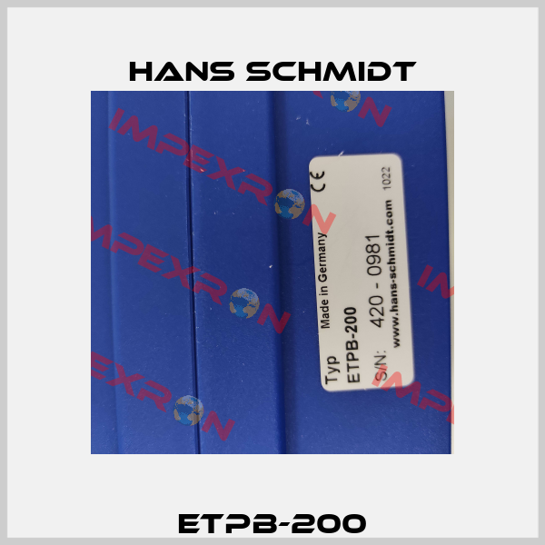 ETPB-200 Hans Schmidt