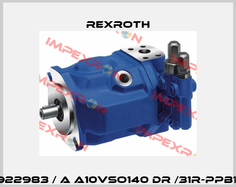 R910922983 / A A10VSO140 DR /31R-PPB12N00 Rexroth