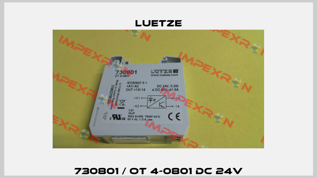 730801 / OT 4-0801 DC 24V Luetze
