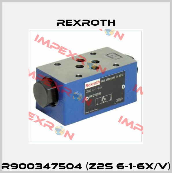R900347504 (Z2S 6-1-6X/V) Rexroth