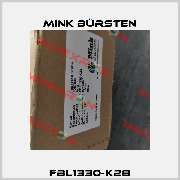 FBL1330-K28 Mink Bürsten