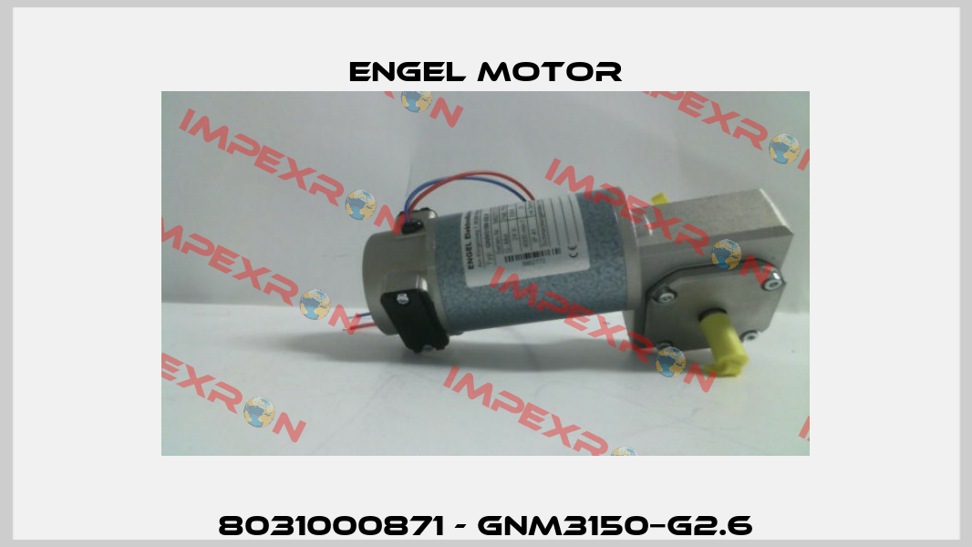 8031000871 - GNM3150−G2.6 Engel Motor