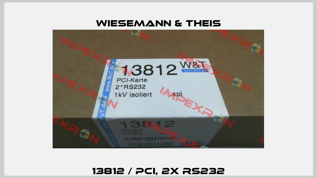 13812 / PCI, 2x RS232 Wiesemann & Theis