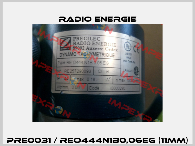 PRE0031 / REO444N1B0,06EG (11mm) Radio Energie