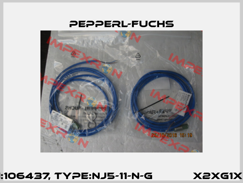 P/N:106437, Type:NJ5-11-N-G            x2xG1xxD  Pepperl-Fuchs