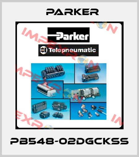 PB548-02DGCKSS Parker