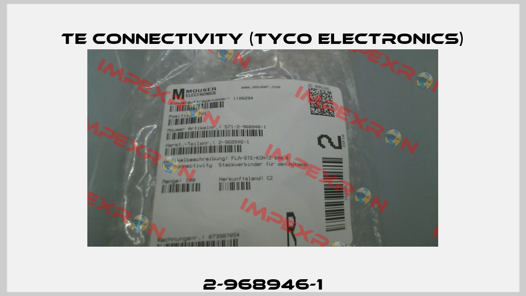 2-968946-1 TE Connectivity (Tyco Electronics)