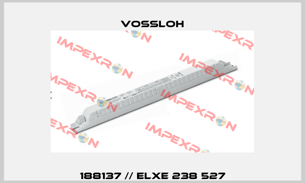 188137 // ELXe 238 527 Vossloh
