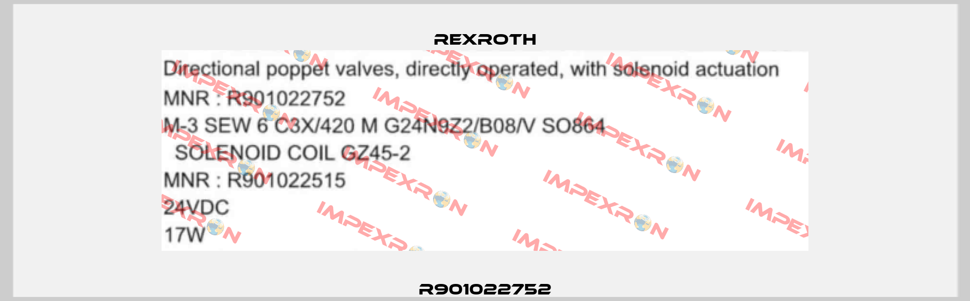 R901022752 Rexroth
