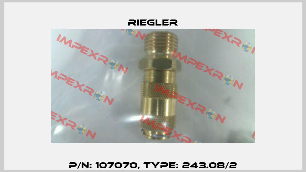 P/N: 107070, Type: 243.08/2 Riegler