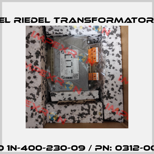 RSTN500 1N-400-230-09 / PN: 0312-00000500 Michael Riedel Transformatorenbau