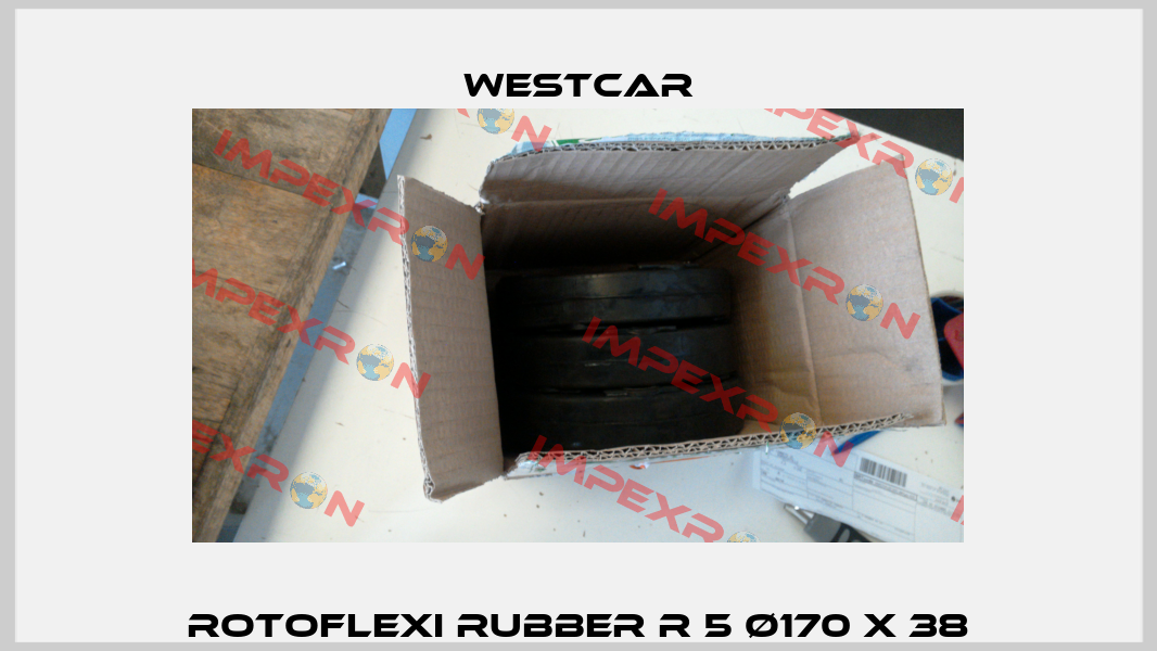 ROTOFLEXI RUBBER R 5 Ø170 X 38 Westcar