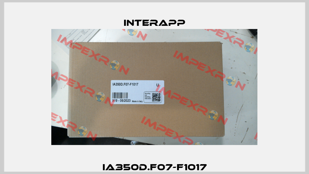 IA350D.F07-F1017 InterApp