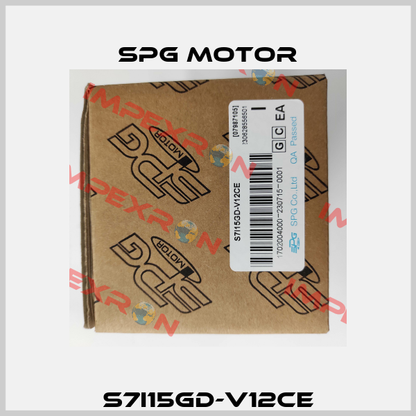 S7I15GD-V12CE Spg Motor
