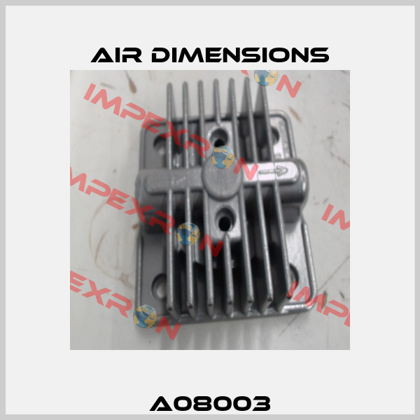 A08003 Air Dimensions